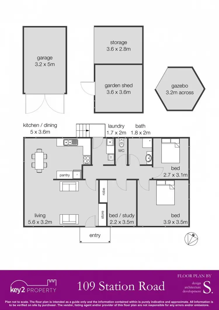 Floorplan of Homely house listing, 109 Station Road W, Norwood TAS 7250