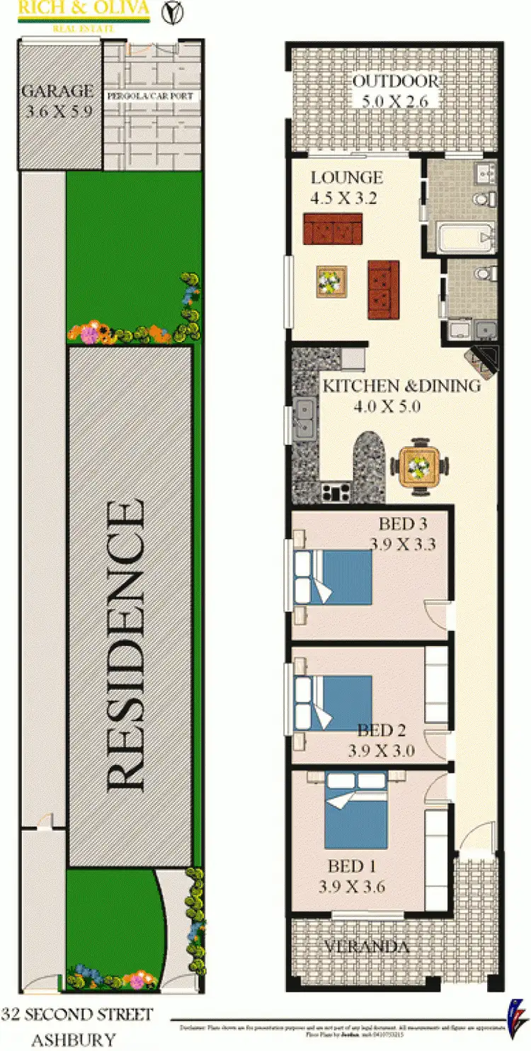 Floorplan of Homely house listing, 32 Second Street, Ashbury NSW 2193