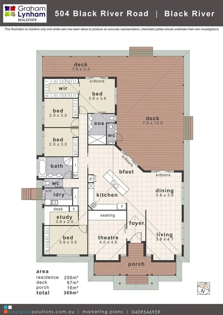 Floorplan of Homely house listing, 504 Black River Road, Hervey Range QLD 4817