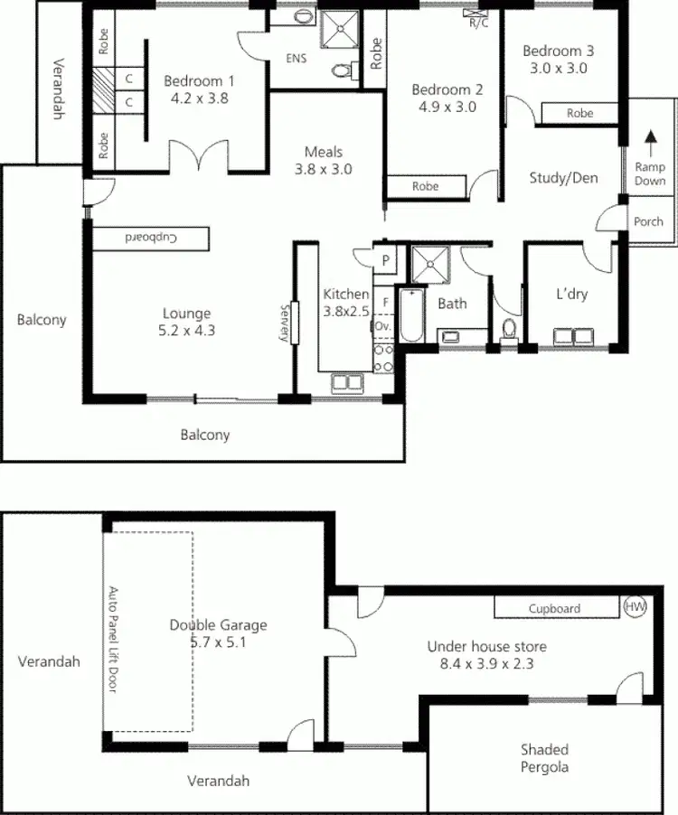 Floorplan of Homely house listing, 512 Kensington Rd, Wattle Park SA 5066