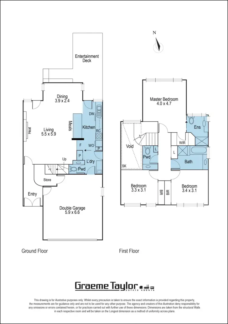 Floorplan of Homely townhouse listing, 5/12a Herne Street, Manifold Heights VIC 3218