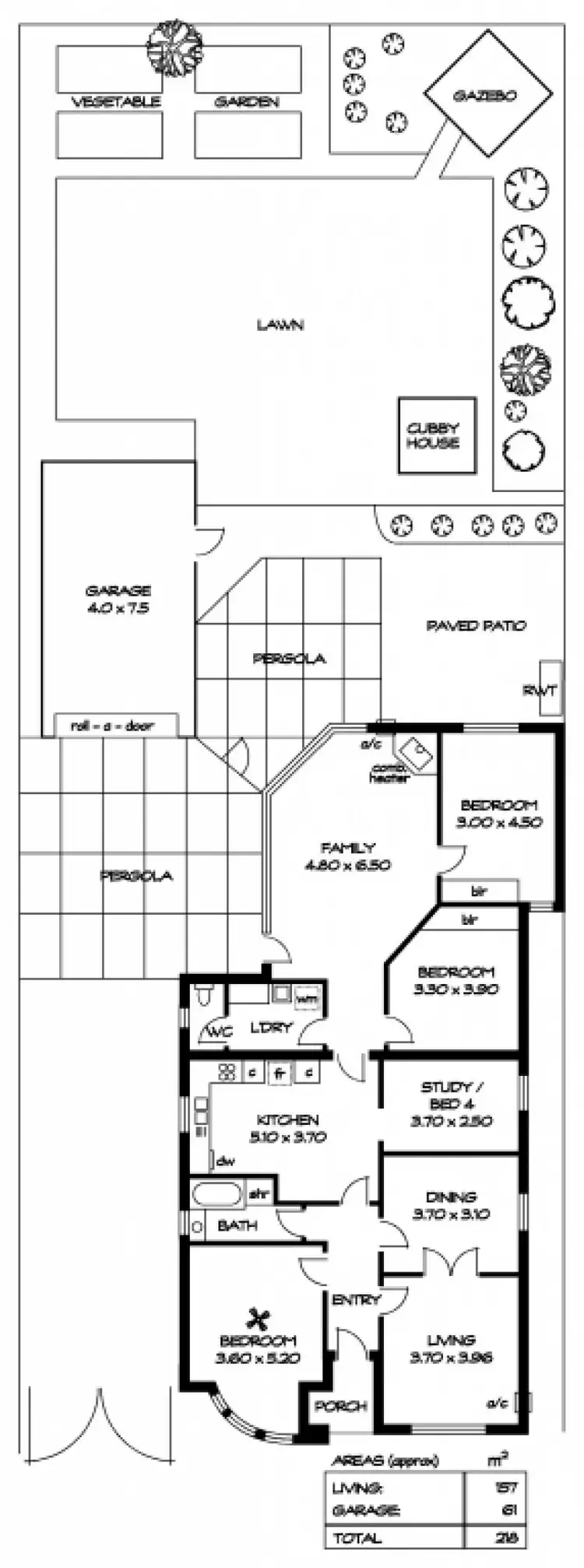 Floorplan of Homely house listing, 11 Arthur Street, Clarence Gardens SA 5039