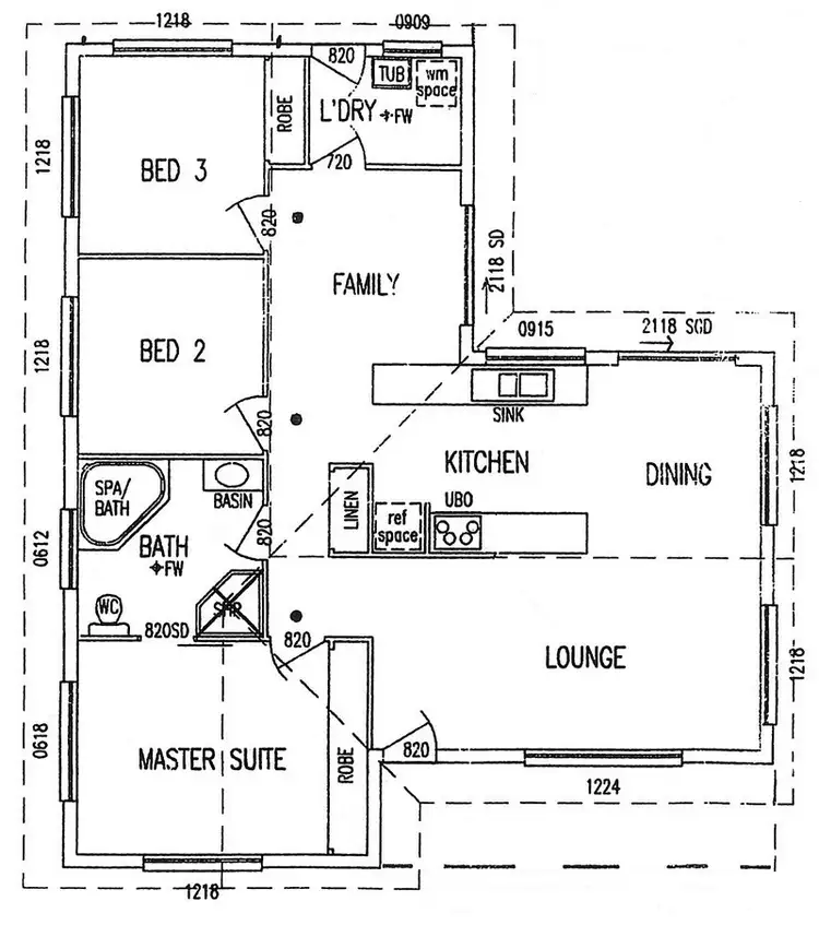 Floorplan of Homely house listing, 41 Octagonal Crescent, Kelso QLD 4815