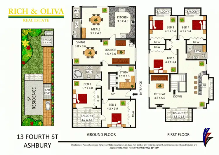 Floorplan of Homely house listing, 13 Fourth Street, Ashbury NSW 2193