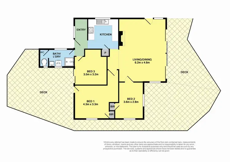 Floorplan of Homely house listing, 13 John Street, Lorne VIC 3232