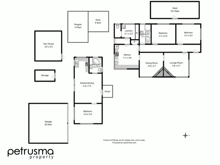 Floorplan of Homely house listing, 92 Lachlan Road, Lachlan TAS 7140