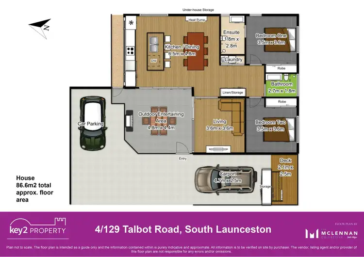 Floorplan of Homely house listing, 4/129 Talbot Rd, South Launceston TAS 7249