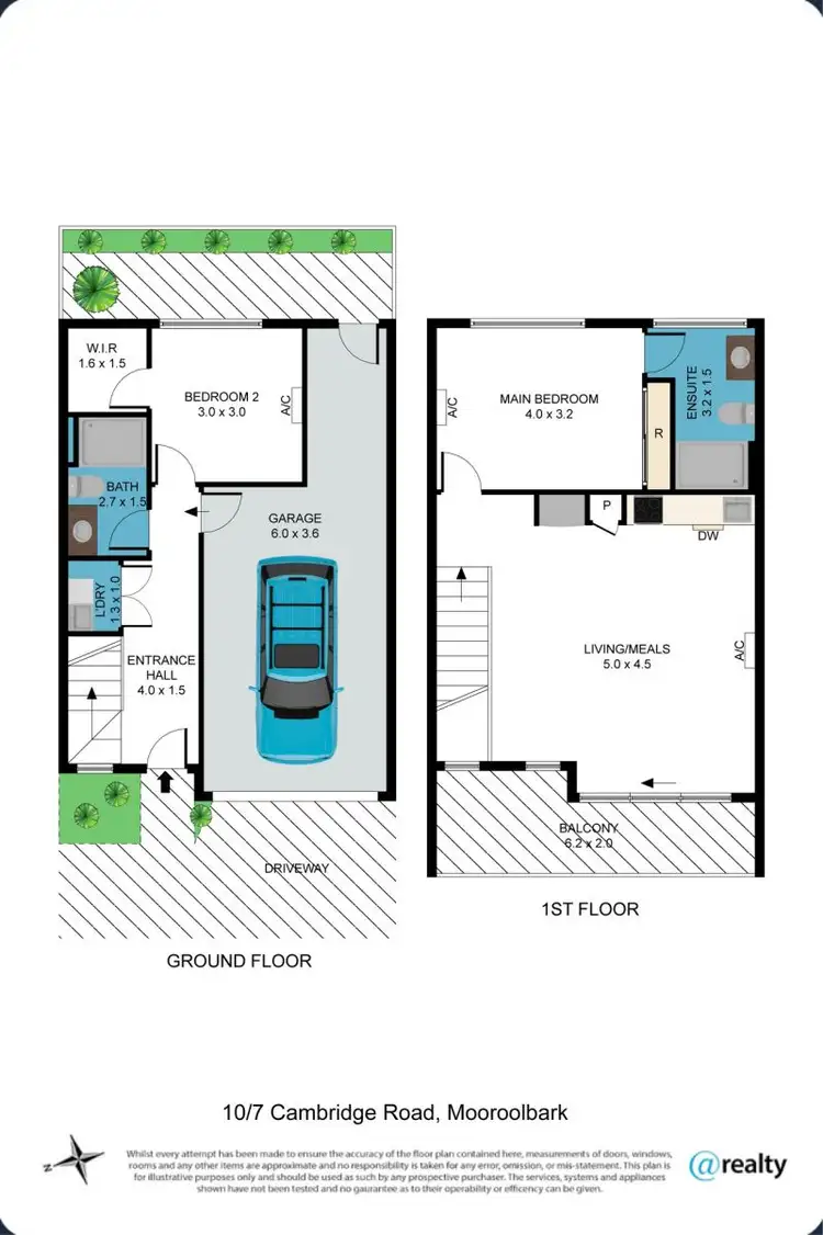 Floorplan of Homely townhouse listing, 10 Erinvale Close, Mooroolbark VIC 3138