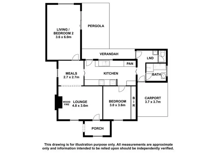 Floorplan of Homely house listing, 5 Frewville Place, Mount Gambier SA 5290