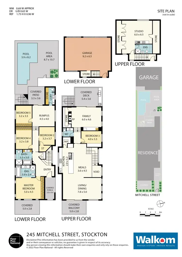 Floorplan of Homely house listing, 245 Mitchell Street, Stockton NSW 2295