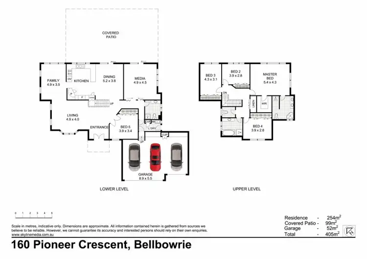 Floorplan of Homely house listing, 160 Pioneer Crescent, Bellbowrie QLD 4070