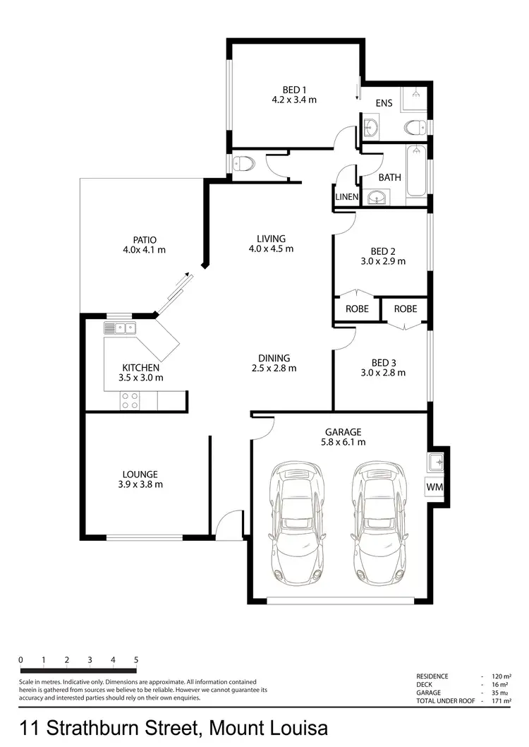 Floorplan of Homely house listing, 11 Strathburn Street, Mount Louisa QLD 4814