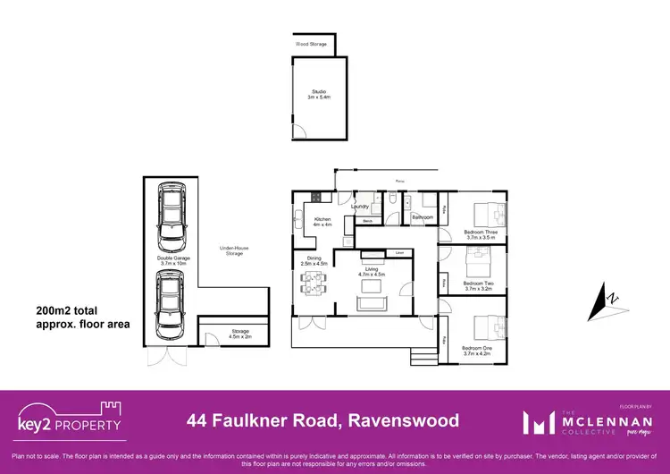 Floorplan of Homely house listing, 44 Faulkner Road, Ravenswood TAS 7250