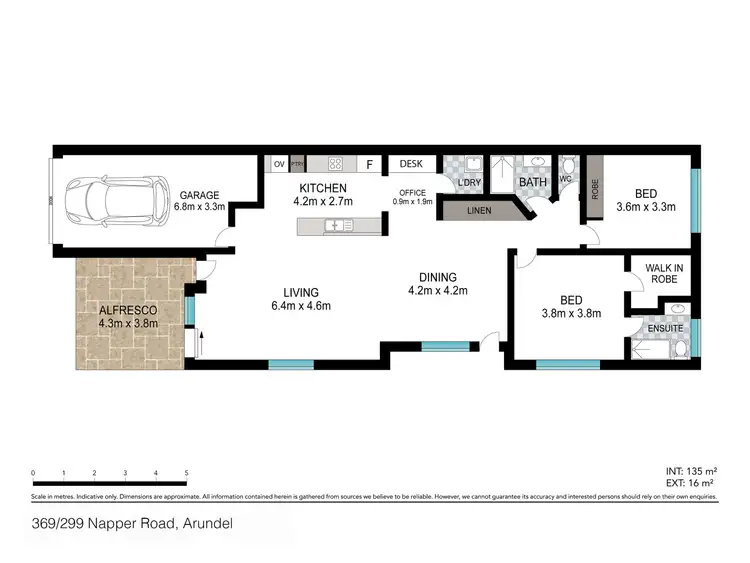 Floorplan of Homely retirement listing, 369/299 Napper Road, Arundel QLD 4214