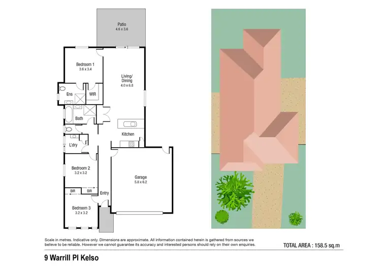 Floorplan of Homely house listing, 9 Warrill Place, Kelso QLD 4815