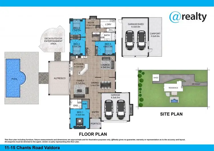 Floorplan of Homely rural property listing, 11-15 Chants Road, Valdora QLD 4561