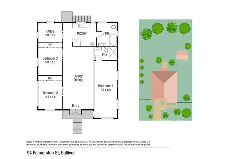 Floorplan of Homely house listing, 94 Palmerston Street, Gulliver QLD 4812