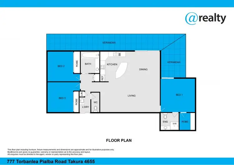 Floorplan of Homely rural property listing, 777A Torbanlea Pialba Road, Takura QLD 4655
