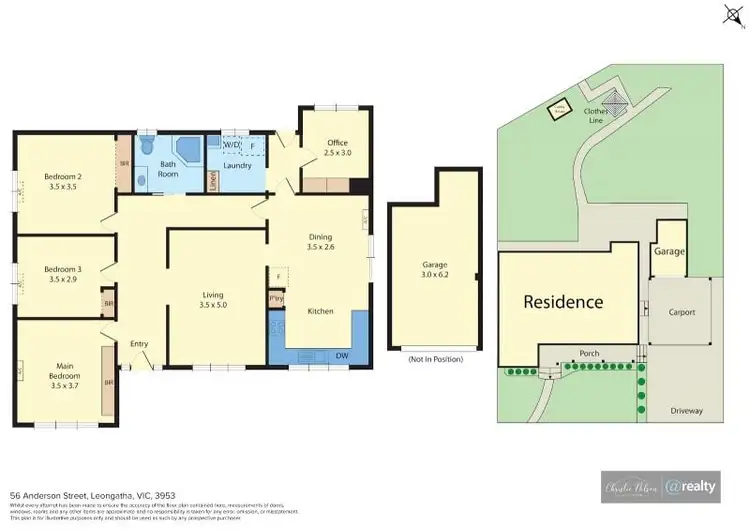 Floorplan of Homely house listing, 56 Anderson Street, Leongatha VIC 3953