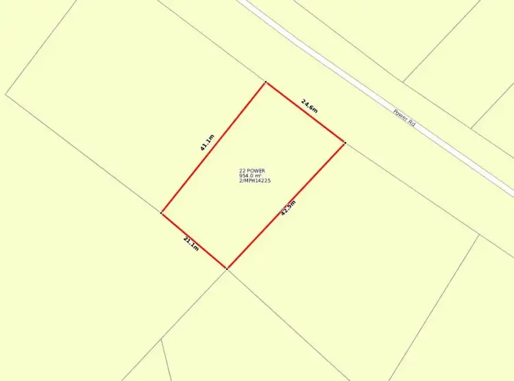 Floorplan of Homely house listing, 22 Power Road, Southside QLD 4570