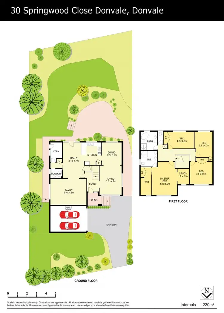 Floorplan of Homely house listing, 30 Springwood Close, Donvale VIC 3111