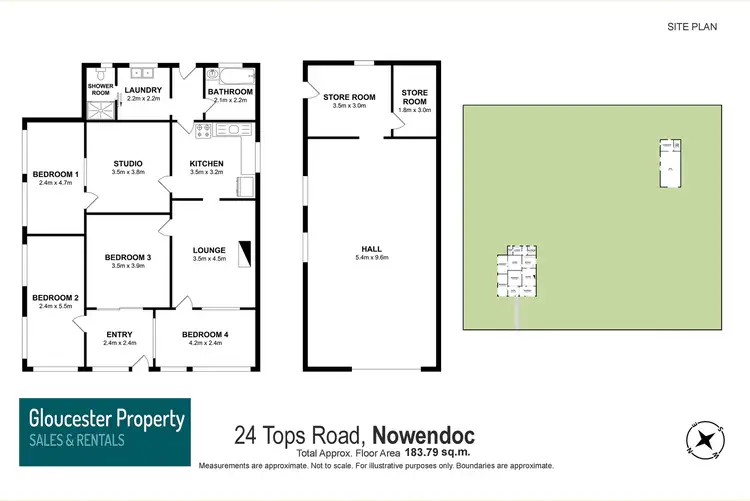 Floorplan of Homely house listing, 24 Tops Road, Nowendoc NSW 2354