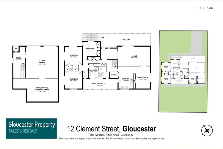 Floorplan of Homely house listing, 12 Clement Street, Gloucester NSW 2422