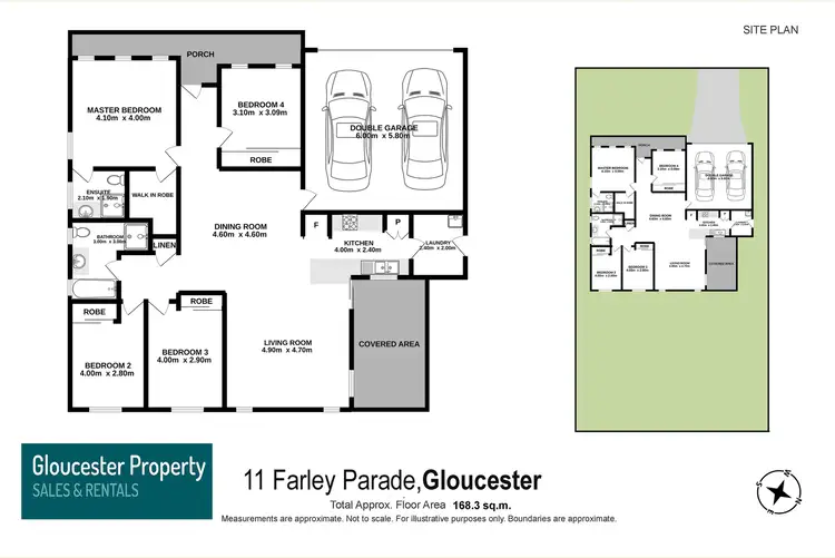 Floorplan of Homely house listing, 11 Farley Parade, Gloucester NSW 2422