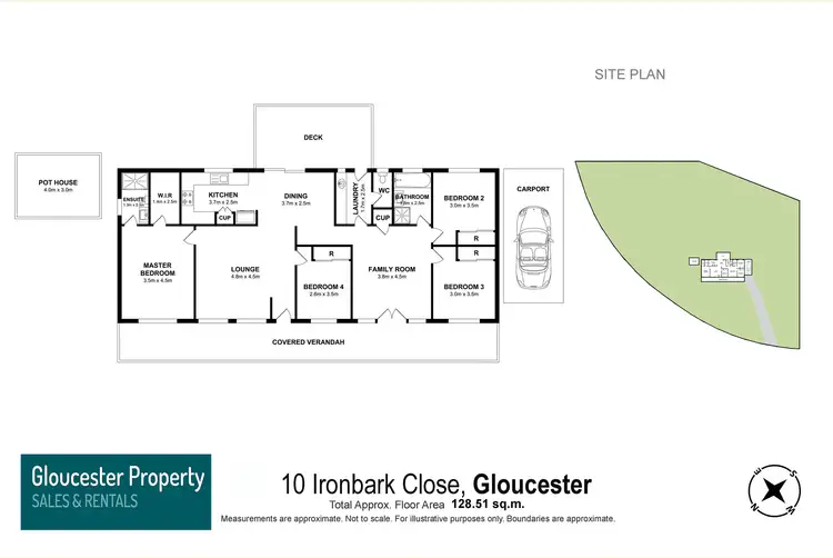 Floorplan of Homely house listing, 10 Ironbark Close, Gloucester NSW 2422