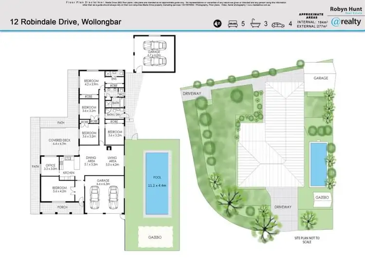 Floorplan of Homely house listing, 12 Robindale Drive, Wollongbar NSW 2477