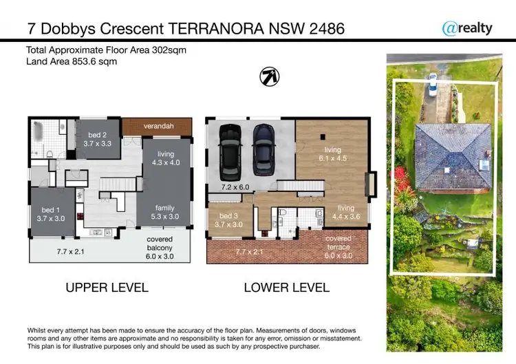 Floorplan of Homely house listing, 7 Dobbys Crescent, Terranora NSW 2486