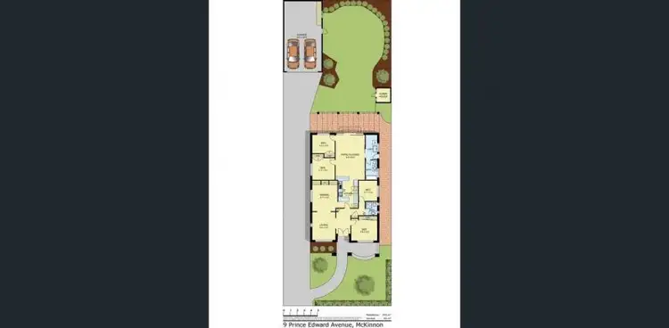 Floorplan of Homely house listing, 9 Prince Edward ave, Mckinnon VIC 3204