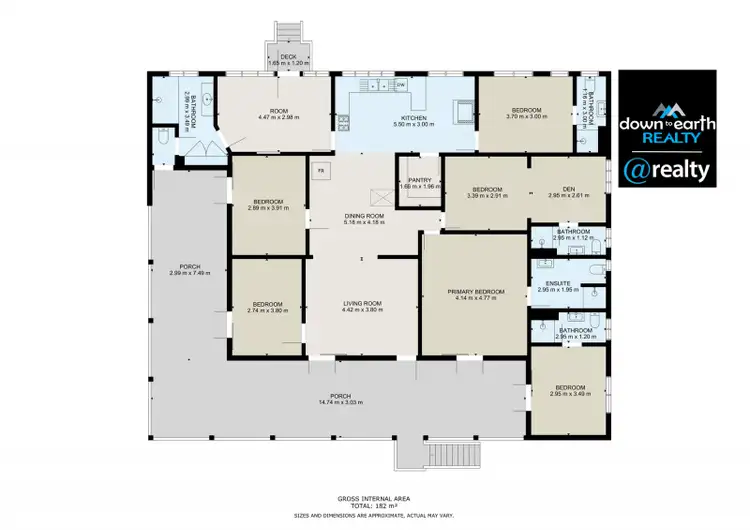 Floorplan of Homely rural property listing, 9 Hay Street, Mount Garnet QLD 4872