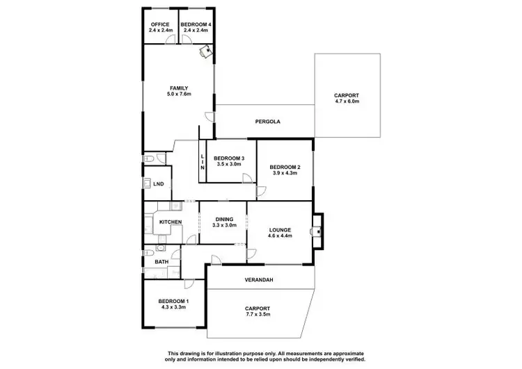 Floorplan of Homely house listing, 5 Gordon Street, Mount Gambier SA 5290