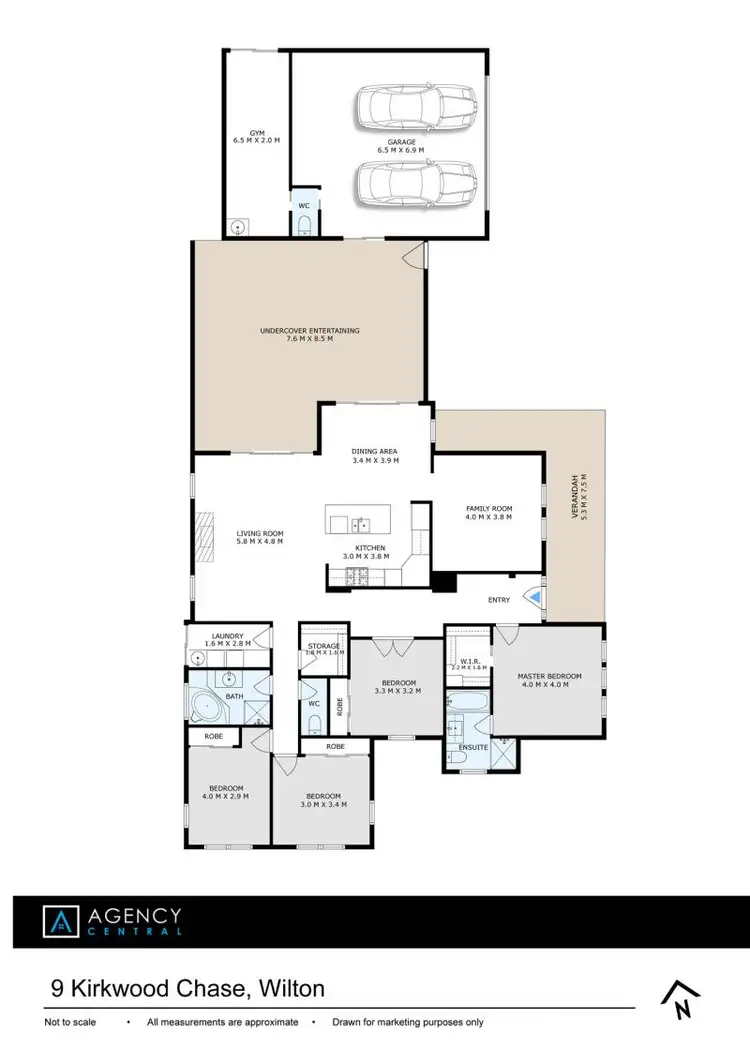 Floorplan of Homely house listing, 9 Kirkwood Chase, Wilton NSW 2571