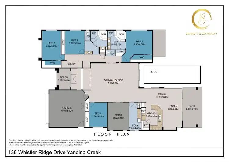 Floorplan of Homely rural property listing, 138 Whistler Ridge Drive, Yandina Creek QLD 4561