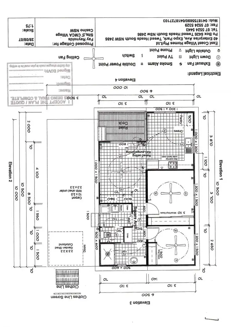 Floorplan of Homely house listing, 5 Bellbird Lane/69 Light Street, Casino NSW 2470