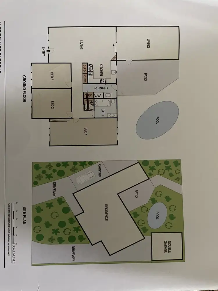 Floorplan of Homely house listing, 11 Britomart Gardens, Alawa NT 810