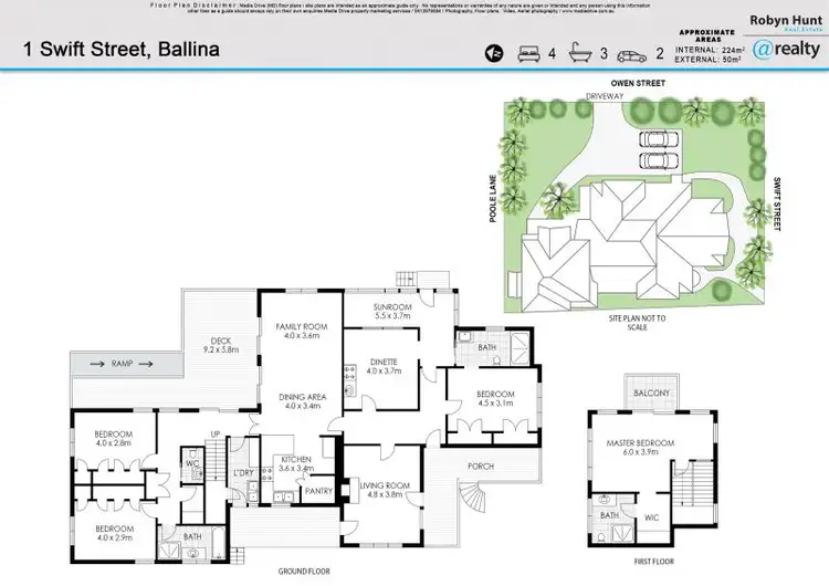 Floorplan of Homely house listing, 1 Swift Street, Ballina NSW 2478