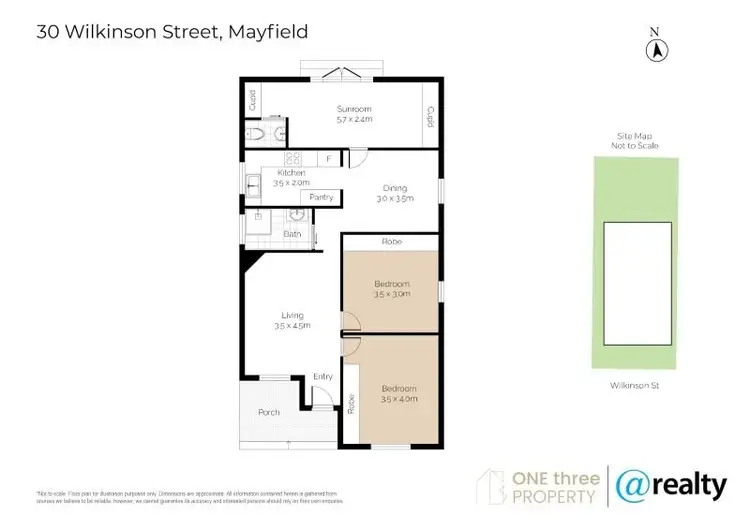 Floorplan of Homely house listing, 30 Wilkinson Street, Mayfield NSW 2304