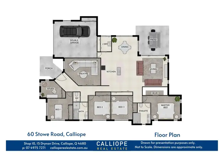 Floorplan of Homely house listing, 60 Stowe Road, Calliope QLD 4680