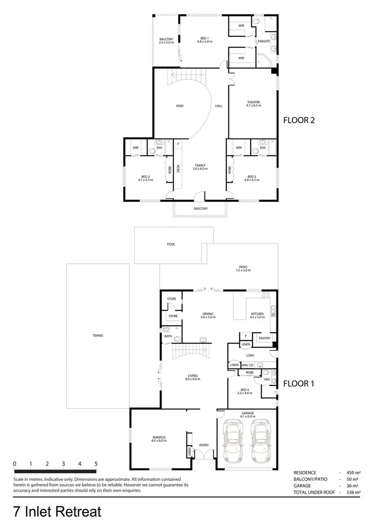 Floorplan of Homely house listing, 7 Inlet Retreat, Douglas QLD 4814