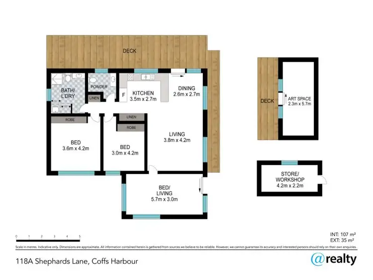 Floorplan of Homely house listing, 118A Shephards Lane, Coffs Harbour NSW 2450
