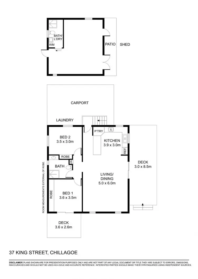 Floorplan of Homely house listing, 37 King Street, Chillagoe QLD 4871
