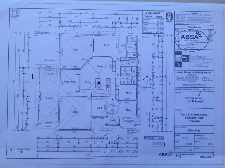 Floorplan of Homely house listing, 6 Cowrie Crt, Bushland Beach QLD 4818