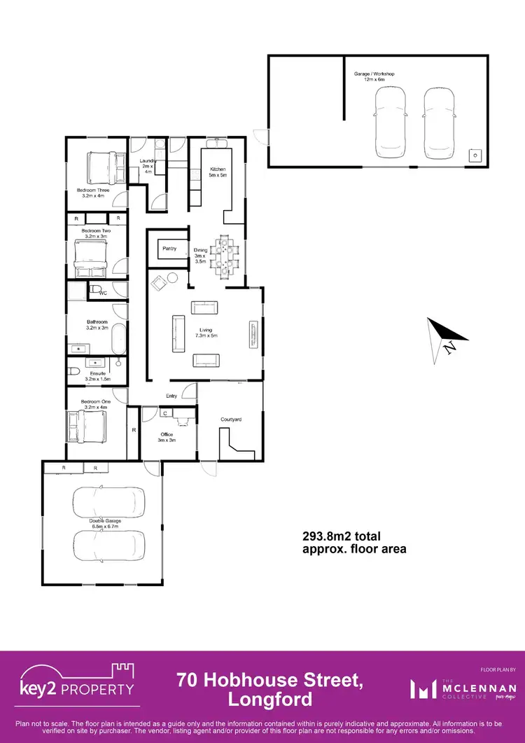 Floorplan of Homely house listing, 70 Hobhouse Street, Longford TAS 7301