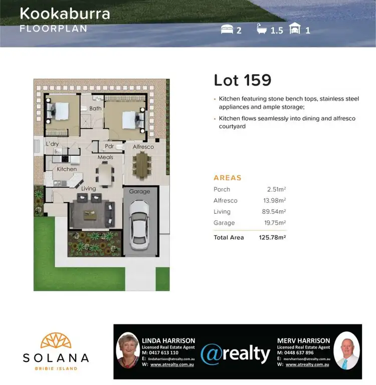Floorplan of Homely house listing, 159/19 Bongaree Avenue, Bongaree QLD 4507