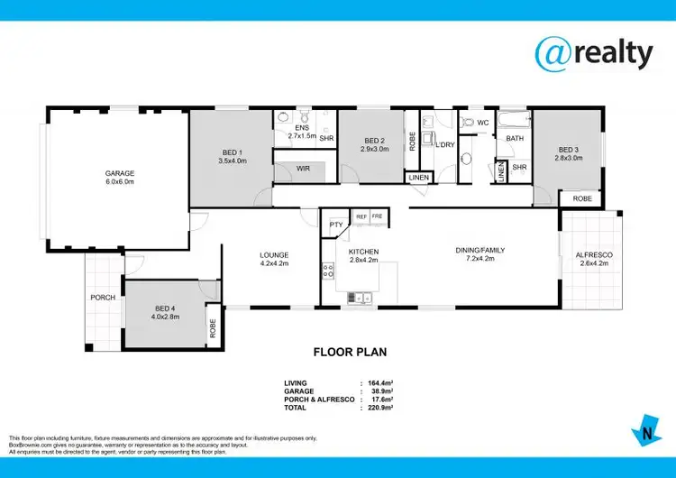 Floorplan of Homely house listing, 27 Granite Rise, Kelso NSW 2795