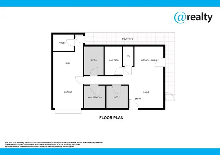Floorplan of Homely villa listing, 1/2A Kimbeth Crescent, Albion Park Rail NSW 2527