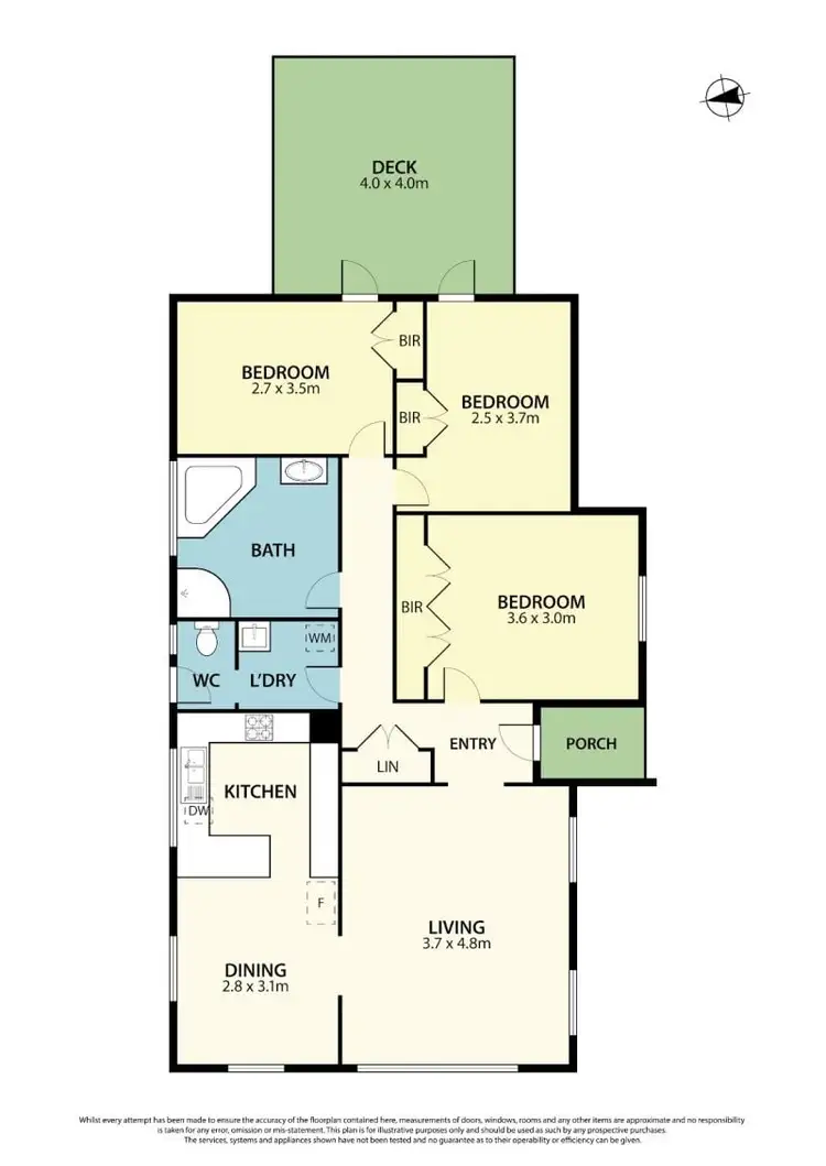 Floorplan of Homely house listing, 28 Epsom Road, Corio VIC 3214